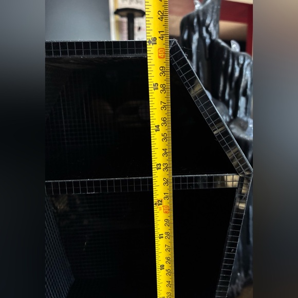 Black Geometric Shelf - Picture 11 of 11